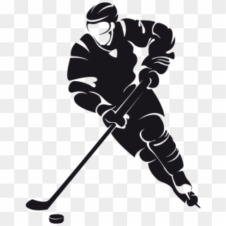 Ice Hockey Png Images - Ice Hockey Clipart Black And White Transparent Png