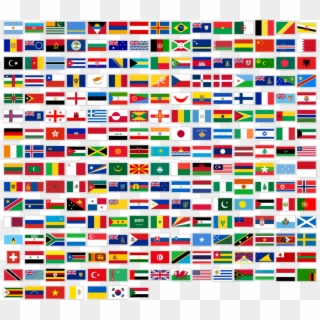 Line Point Flags Of The World - Flags Of The World Clipart