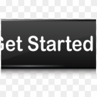Get Started Now Button Clipart Button Png - Black-and-white Transparent Png
