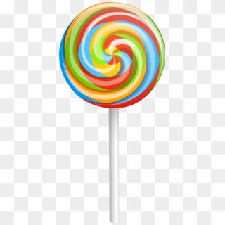 Rainbow Lollipop Png Image - Lollipop Png Clipart
