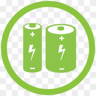 Household Batteries - Battery Recycling Clipart