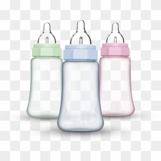Zero Leak Baby Bottle - Baby Bottle Clipart