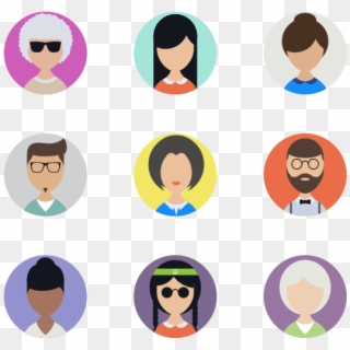 People Avatar Collection - Business People Avatar Png Clipart