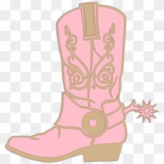802 X 834 5 - Pink Cowboy Boot Clipart - Png Download
