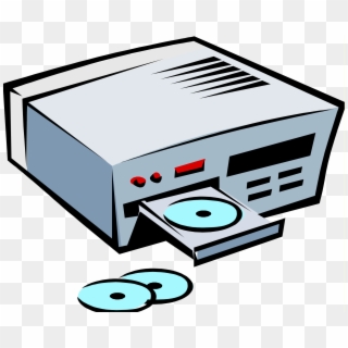 Dvd Player Clipart Free Download On Png - Dvd Player Cartoon Png Transparent Png