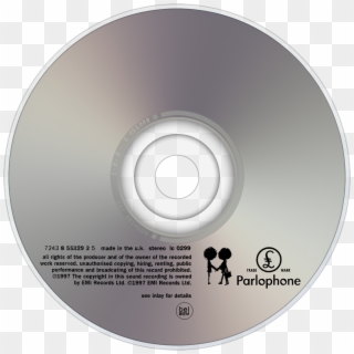 Compact Cd, Dvd Disk Png Image - Radiohead Ok Computer Disc Clipart