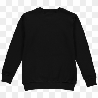 Black Sweater Png - Nike Swoosh Crew Neck Clipart