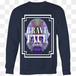 Brave Face Sweater Clipart