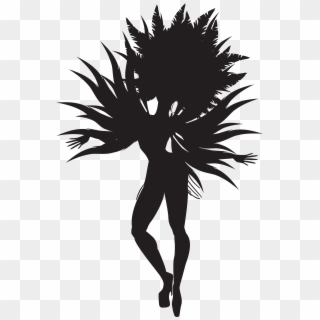 Samba Dancer Silhouette Png Clip Art Image - Samba Dancer Silhouette Png Transparent Png