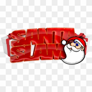 Santa Slam 2018 Logo - Cartoon Clipart