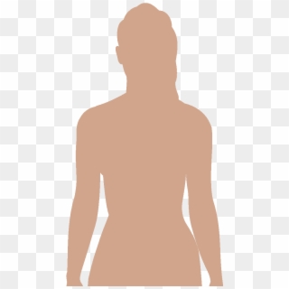 File - Female Shadow - Upper - Shadow Of Human Body Clipart