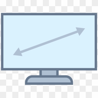 Drawn Tv Computer Monitor - Icon Clipart