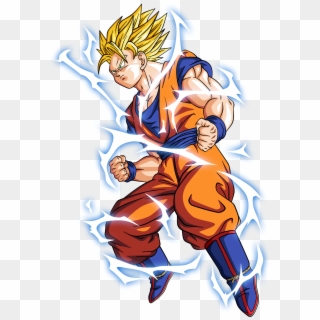 Goku Super Saiyan 2 By Bardocksonic-d73adde Clipart