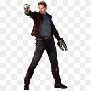 Chris Pratt Star-lord Guardians Of The Galaxy - Guardians Of The Galaxy Star Lord Png Clipart