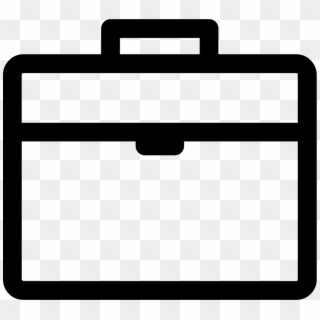Png File Svg - Briefcase Icon White Png Clipart