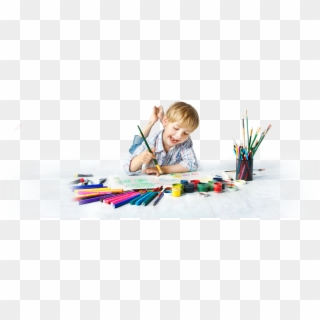 Bigstock Child Painting With Color Brus 62562146 Sm2 - Imaginative Child Clipart