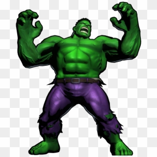 Hulk With Purple Pants , Png Download - Marvel Vs Capcom 3 Hulk Clipart