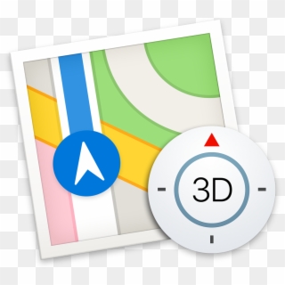 Apple Maps Icon- Macos - Maps Icon Mac Clipart