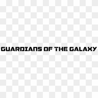 Guardians Of The Galaxy - Шрифт Guardians Of The Galaxy Clipart