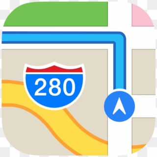 Apple Maps Icon Clipart