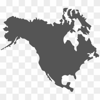 Us And Canada Map Png Clipart