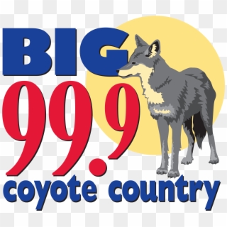 999-coyote - Big 99.9 Coyote Country Clipart