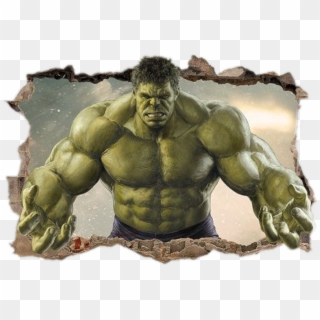 Hulk Smashing Through Wall Clipart