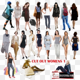 Cut Out People,women Clipart