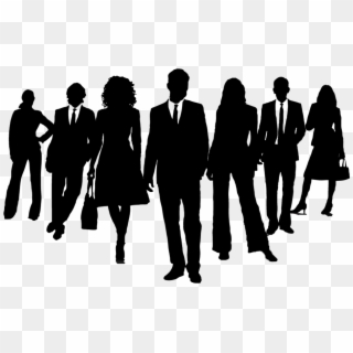 Group Of Business People Silhouette , Png Download - Business People Clipart Transparent Png