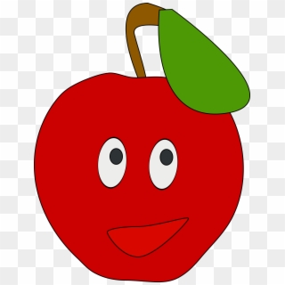 This Free Icons Png Design Of Smiling Apple Clipart