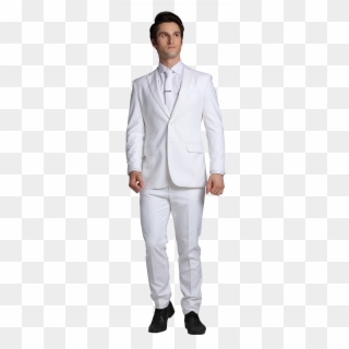 Image Men Suit - Raymond White Suit Clipart