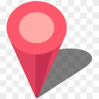Simple Location Map Pin Icon3 Pink Free Vector Data - Pin Pink Icon Vector Clipart