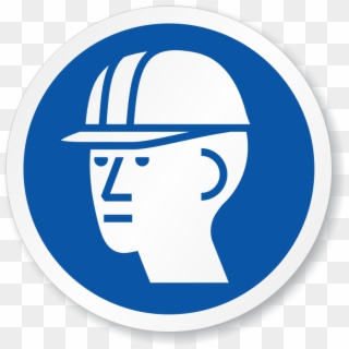 Zoom - Buy - Signages Hard Hat Area Clipart
