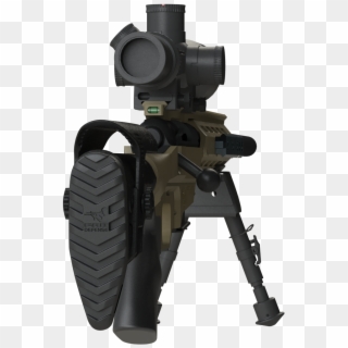 Commercial Rear View - Sniper Rifle Front View Png Clipart