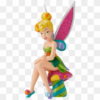 Peter - Tinkerbell On Mushroom Png Clipart