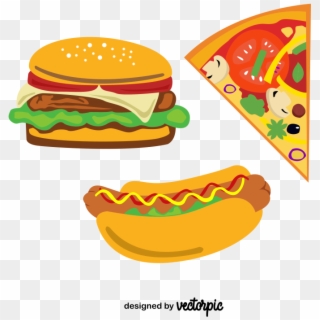 Hamburger , Png Download - Chicago-style Hot Dog Clipart