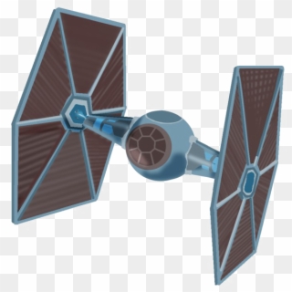 Tie Fighter Star Wars Free Png Image - Tie Fighter Cartoon Png Clipart