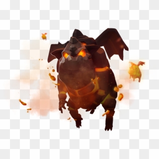 The Lava Hound Is A Slow-moving Flying Tank - Clash Of Clans Lava Hound Png Clipart