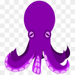 Free Png Clipart - Purple Octopus Clipart Transparent Png