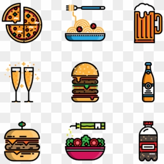 Food And Restaurant - Junk Food Sprite Clipart