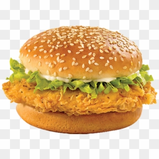 Hamburger - Chicken Burger Png Clipart