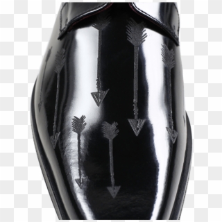 Derby Shoes Mark 5 Brush Black Lasercut Arrow New Hrs - Vase Clipart