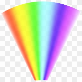 Rainbow Light Beam Rainbowlight Girly Colorful Colors - Transparent Rainbow Beam Clipart