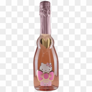 Hello Kitty Sweet Pink Sparkling Wine - Hello Kitty Sweet Pink Sparkling Rose Clipart