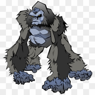 Gorilla Png - Animated Angry Gorilla Png Clipart