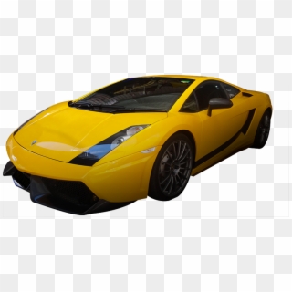 Yellow Lamborghini Transparent Background Png - Lamborghini Gallardo Clipart