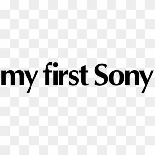 My First Sony Logo Png Transparent - Graphics Clipart