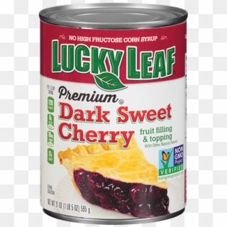 Premium Dark Sweet Cherry Fruit Filling & Topping - Lucky Lucky Leaf Cherry Pie Filling Clipart