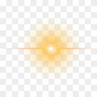 Light Lensflare Lens Flare Sun Sunlight Orange Yellow - Circle Clipart