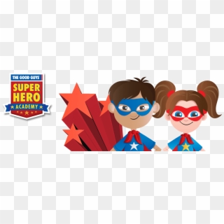 Superhero Academy At The Good Guys - Super Hero Clipart